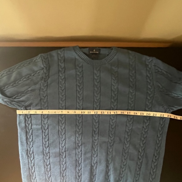 Brooks Brothers Cable Crewneck Cotton Sweater Men's Size L - Picture 3 of 7
